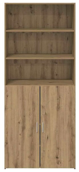 VidaXL Magasfiú Artisan tölgy 80 x 42,5 x 185 cm Faanyag