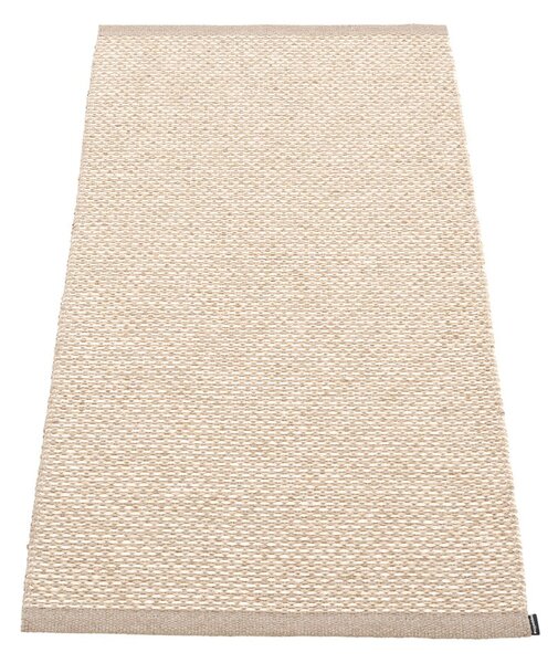 Krémszínű kültéri-beltéri szőnyeg 60x125 cm Effi Mud – Pappelina