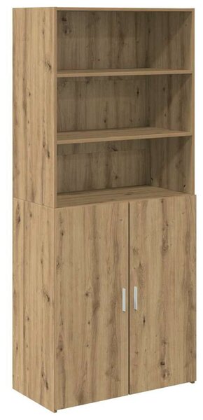 VidaXL Magasfiú Artisan tölgy 80 x 42,5 x 185 cm Faanyag