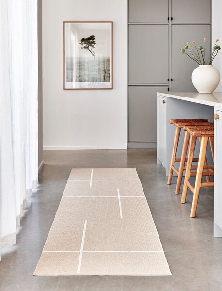 Bézs kültéri-beltéri szőnyeg 70x90 cm Fred Beige – Pappelina