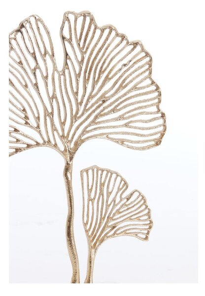 Fém szobor (magasság 48 cm) Leaf – Light & Living