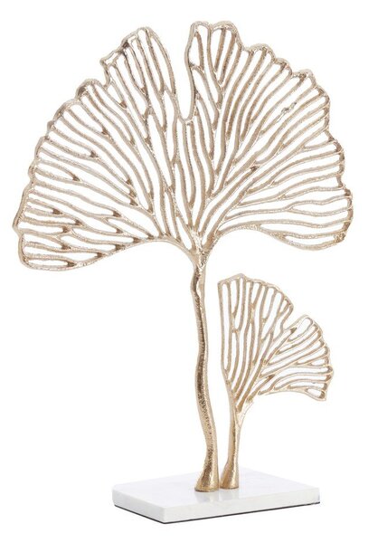 Fém szobor (magasság 48 cm) Leaf – Light & Living