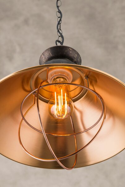 MATHILDA vintage csillár, függeszték bronz színben