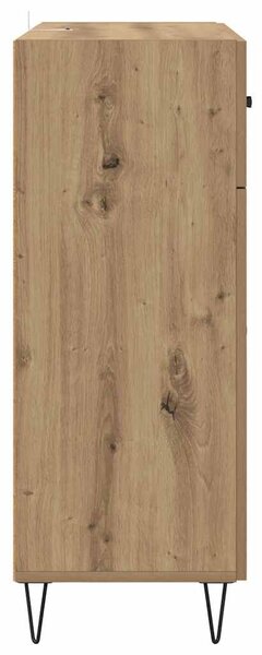 VidaXL Széf Artisan tölgy 69,5 x 34 x 90 cm Szerelt Fa