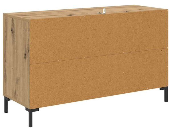 VidaXL Széf Artisan tölgy 100 x 36 x 60 cm Szerelt Fa