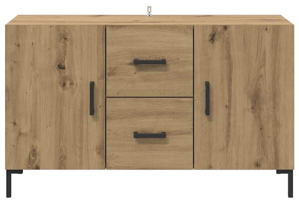 VidaXL Széf Artisan tölgy 100 x 36 x 60 cm Szerelt Fa