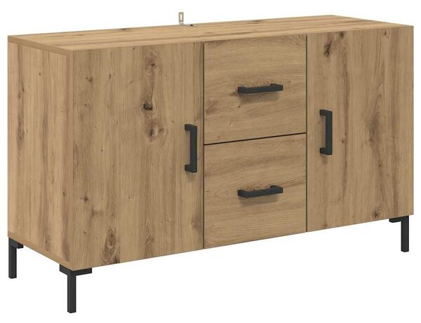 VidaXL Széf Artisan tölgy 100 x 36 x 60 cm Szerelt Fa