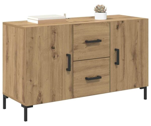 VidaXL Széf Artisan tölgy 100 x 36 x 60 cm Szerelt Fa