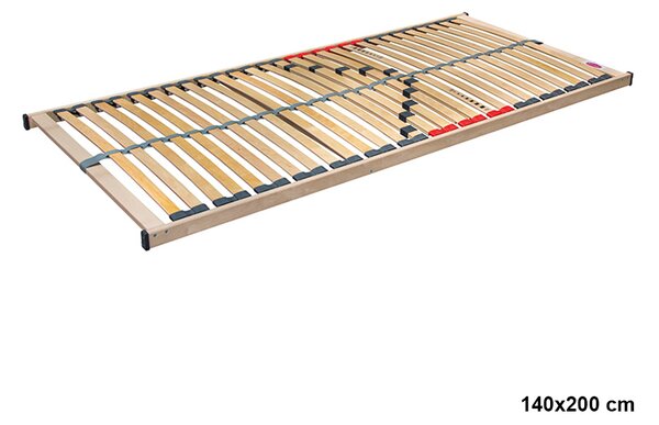 Lamella ágyrács, 140x200 cm, DOUBLE KLASIK NEW