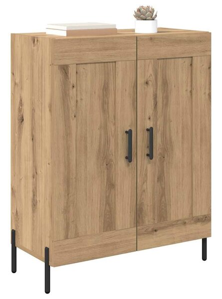 VidaXL Széf Artisan tölgy 69,5 x 34 x 90 cm Műszaki fa és vas