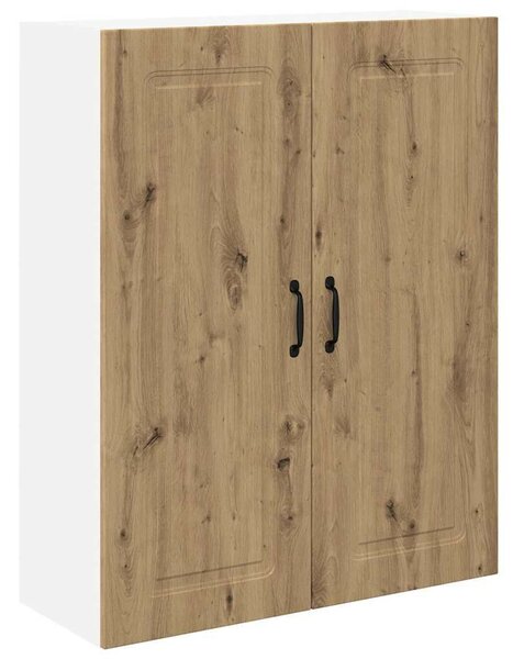 VidaXL Konyhaszekrény polcokkal Artisan tölgy 80 x 31 x 100 cm Faanyag