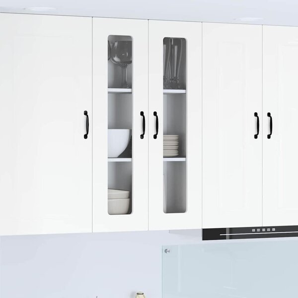 VidaXL Mosogatógép panel Kalmar Fehér 60 x 31 x 100 cm Faanyag