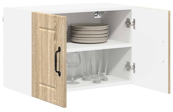 VidaXL Konyhai faliszekrények 2 pcs Sonoma tölgy 60 x 31 x 40 cm