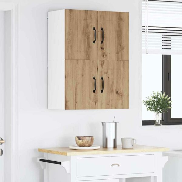 VidaXL Konyhai faliszekrények 2 pcs Artisan tölgy 60 x 31 x 40 cm