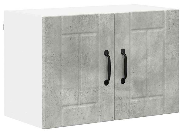 VidaXL Konyhai faliszekrények 2 pcs Beton Szürke 60 x 31 x 40 cm