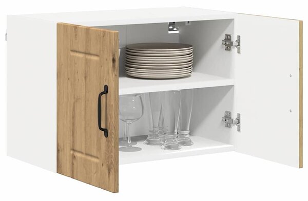 VidaXL Konyhai faliszekrények 2 pcs Artisan tölgy 60 x 31 x 40 cm