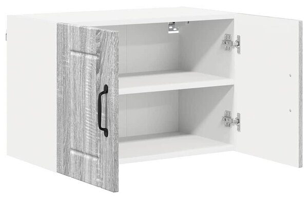 VidaXL Konyhai faliszekrények 2 pcs Szürke Sonoma 60 x 31 x 40 cm