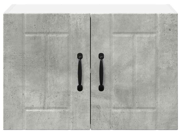 VidaXL Konyhai faliszekrények 2 pcs Beton Szürke 60 x 31 x 40 cm