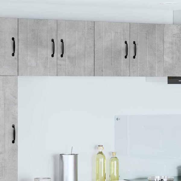 VidaXL Konyhai faliszekrények 2 pcs Beton Szürke 60 x 31 x 40 cm