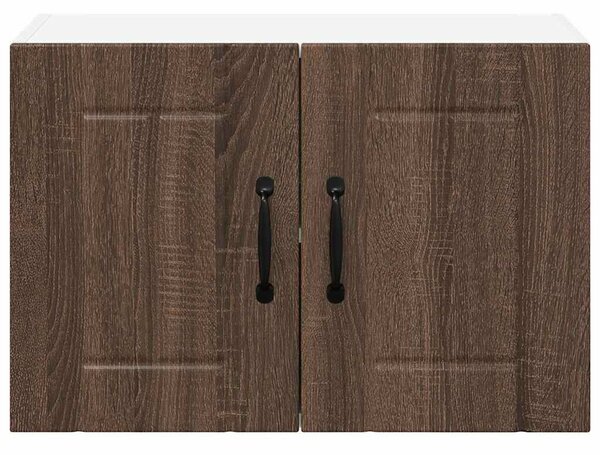VidaXL Konyhai faliszekrények 2 pcs Barna Tölgy 60 x 31 x 40 cm