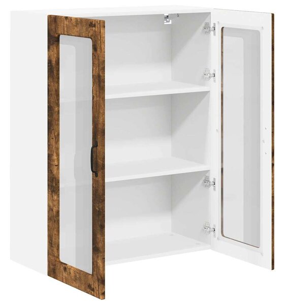 VidaXL Fali konyhaszekrény Füstölt tölgy 80 x 31 x 100 cm Faanyag