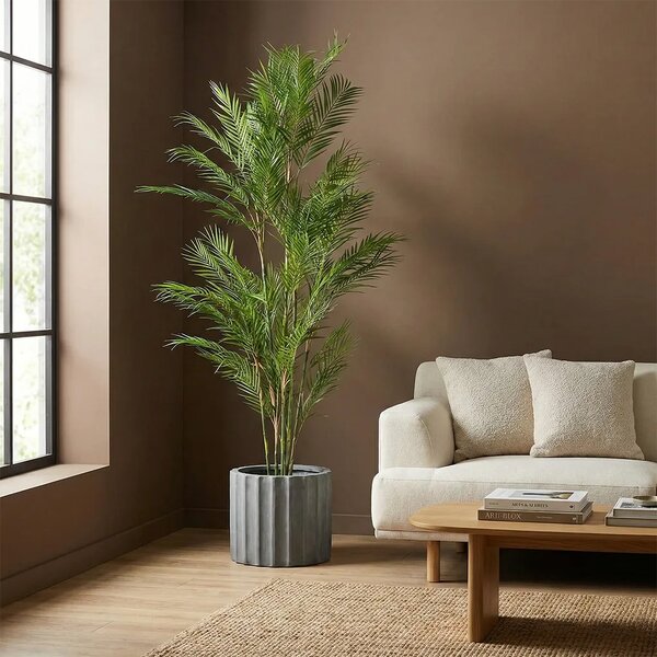 Mű Areca pálma 180 cm – élethű beltéri növény - 151 - 180 cm