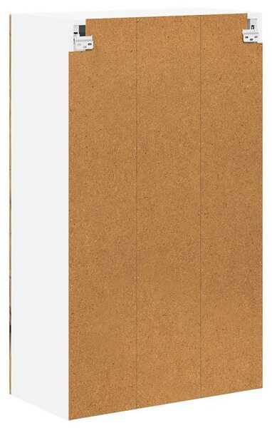 VidaXL Fali üveges szekrény PORTO Öreg fa 60 x 31 x 100 cm Faanyag