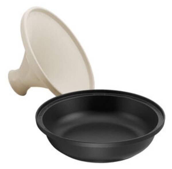 Staub 405093950 Tajine Öntöttvas kerek Sütőedény Ø28cm 2,6L - Bézs/Fekete