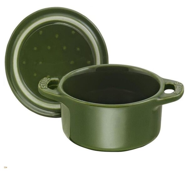 Staub La Cocotte Öntöttvas kerek Főzőedény Ø 24cm 4,1L - Zöld