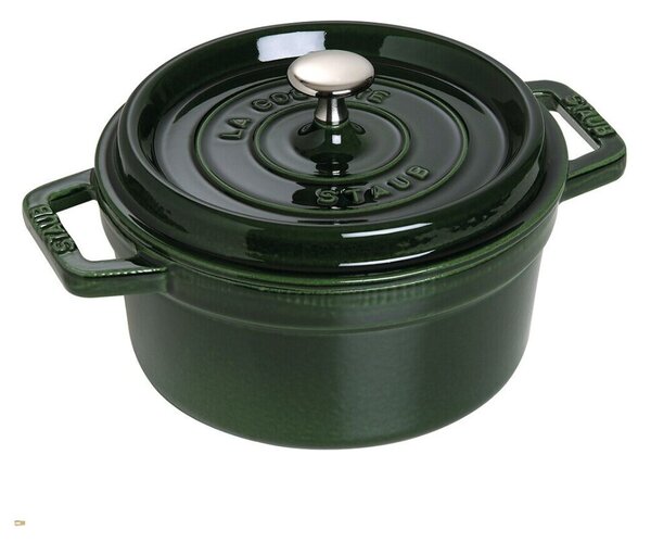 Staub La Cocotte Öntöttvas kerek Főzőedény Ø 24cm 4,1L - Zöld