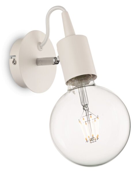 EDISON modern fali lámpa, 1-es, fehér