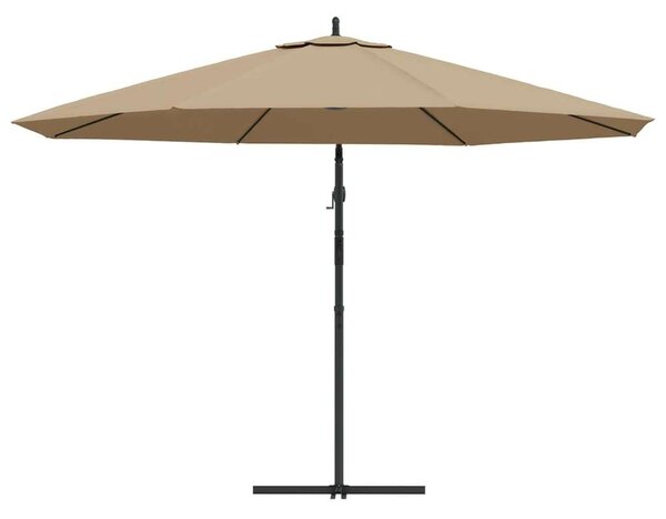 VidaXL Karos Napernyő - Bézs - 350 cm