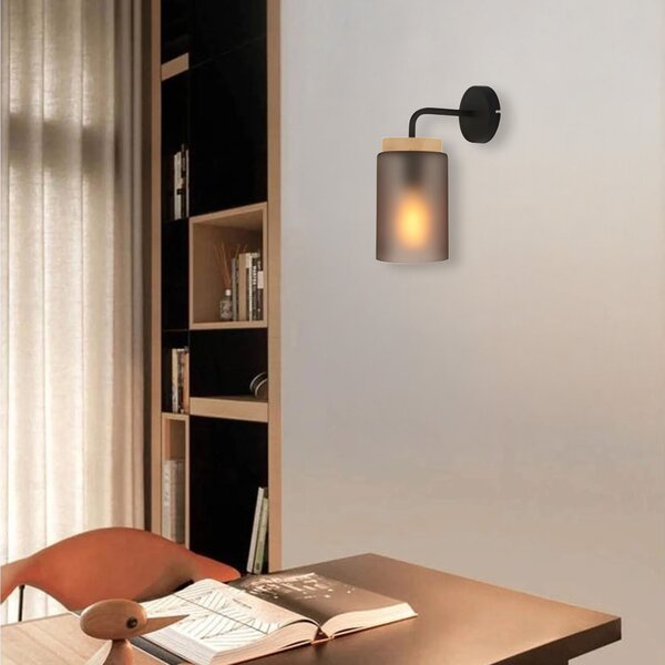 Fali lámpa APP1814-1W Frosted Grey