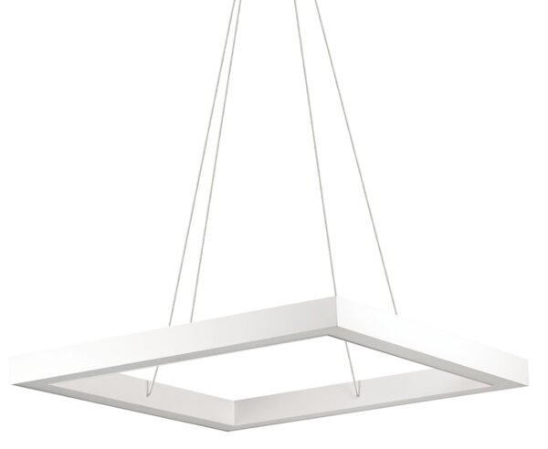 ORACLE modern LED függőlámpa, fehér, 50x50 cm