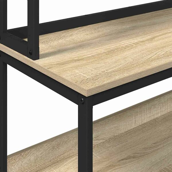VidaXL Konyhai polc Sonoma tölgy 60 x 40 x 168 cm Faanyag