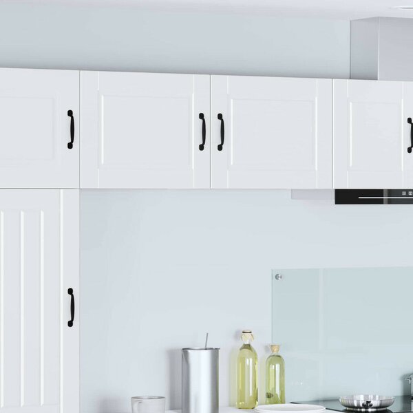 VidaXL Konyhaszekrény polcokkal 2 pcs Fehér 50 x 31 x 40 cm Faanyag