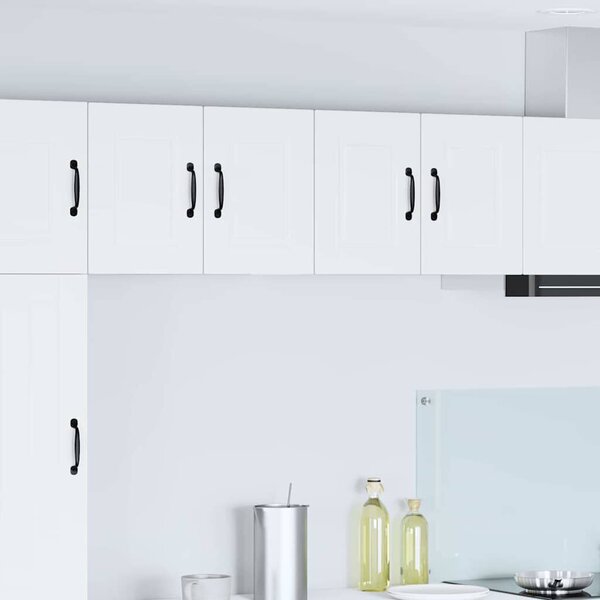 VidaXL Konyhaszekrény polcokkal 2 pcs Fehér 60 x 31 x 40 cm Faanyag