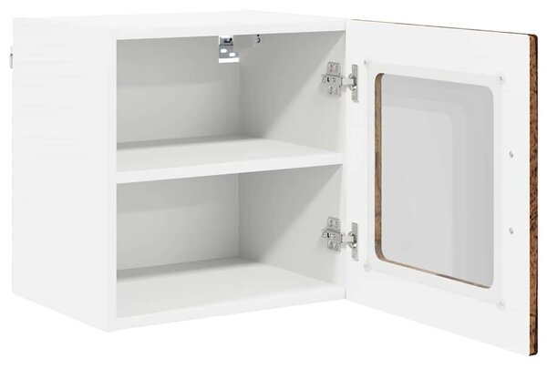VidaXL Konyhaszekrény polcokkal 2 pcs Öreg fa 40 x 31 x 40 cm Faanyag