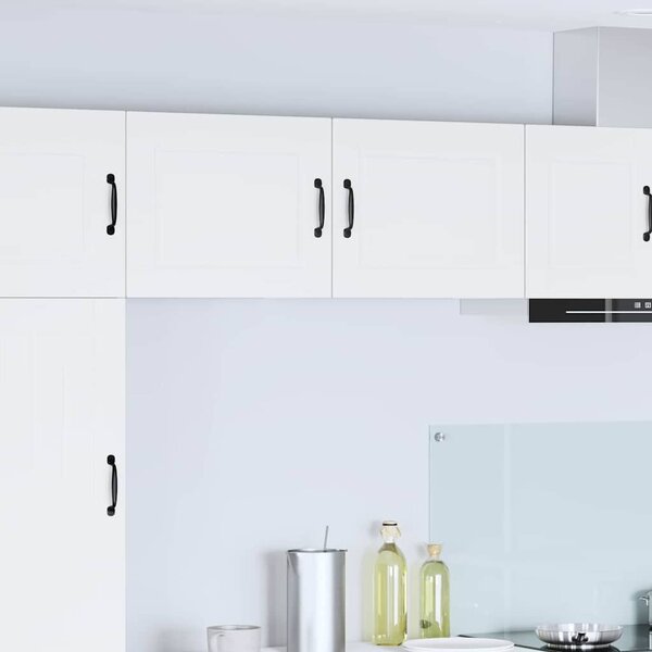 VidaXL Konyhaszekrény polcokkal 2 pcs Fehér 50 x 31 x 40 cm Faanyag