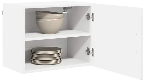 VidaXL Konyhaszekrény polcokkal 2 pcs Fehér 50 x 31 x 40 cm Faanyag