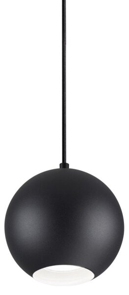 MR JACK modern függőlámpa fekete színben, d: 15 cm