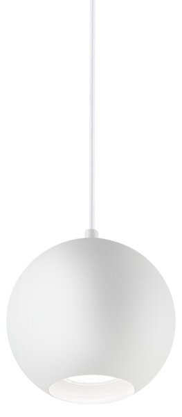 MR JACK modern függőlámpa fehér színben, d: 15 cm