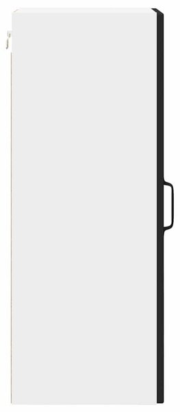 VidaXL Konyhaszekrény polcokkal 2 pcs Fekete 30 x 31 x 80 cm Faanyag