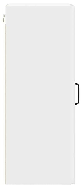 VidaXL Fali Szekrény PORTO 2 pcs Magas Fényű Fehér 30 x 31 x 80 cm