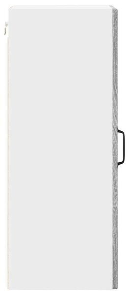 VidaXL Fali Szekrény PORTO 2 pcs Szürke Sonoma 30 x 31 x 80 cm Faanyag