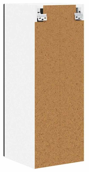 VidaXL Konyhaszekrény polcokkal 2 pcs Fekete 30 x 31 x 80 cm Faanyag