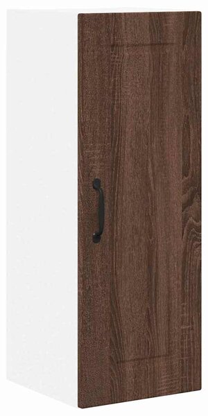 VidaXL Fali Szekrény PORTO 2 pcs Barna Tölgy 30 x 31 x 80 cm Faanyag