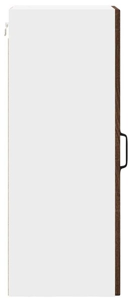 VidaXL Fali Szekrény PORTO 2 pcs Barna Tölgy 30 x 31 x 80 cm Faanyag