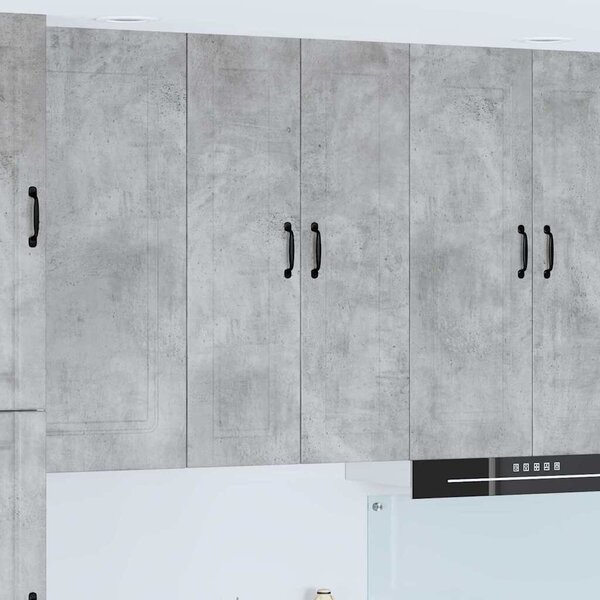 VidaXL Konyhaszekrény polcokkal Beton Szürke 60 x 31 x 100 cm Faanyag