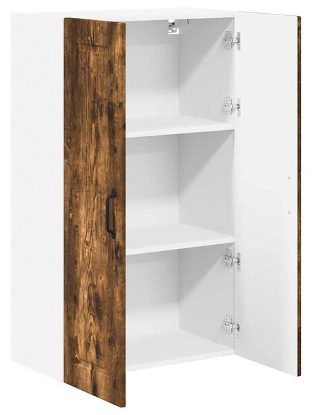 VidaXL Konyhaszekrény polcokkal Füstölt tölgy 60 x 31 x 100 cm Faanyag